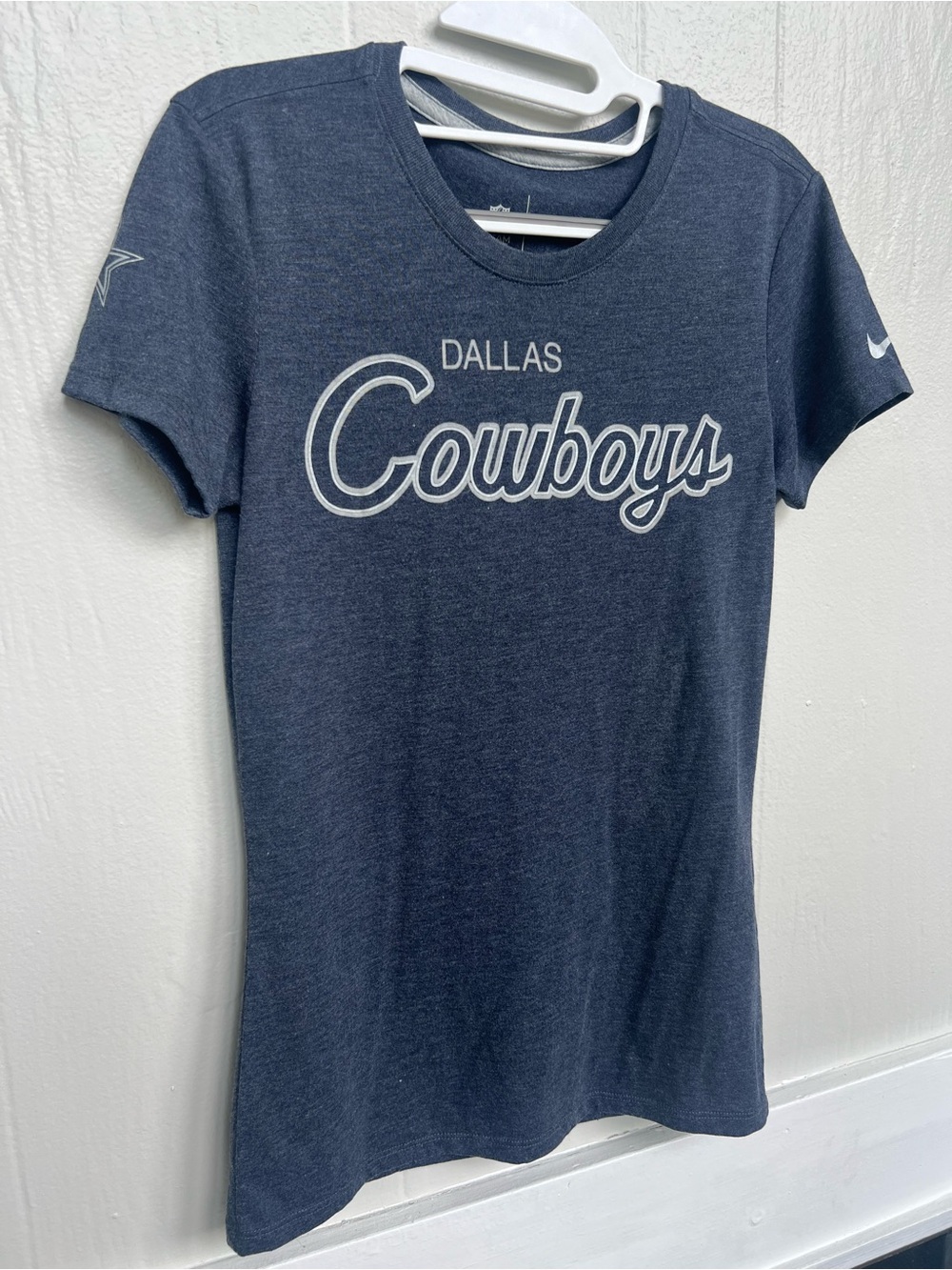 Nike Women’s Dallas Cowboys Navy Short-Sleeve Tee
